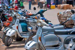Zanzibar transport scooter
