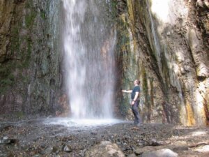 tululusia waterfall in arusha national park