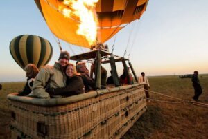 hot air balloon safari kenya
