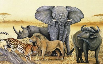 The Big Five in Uganda