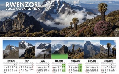 When is the best time to climb the Rwenzori Mountains