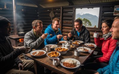 Which Meals Will be Provided during the climb